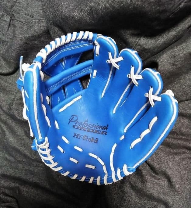 ハイゴールド 硬式 内野手用 右投げ & 型付けセット Hi-Gold