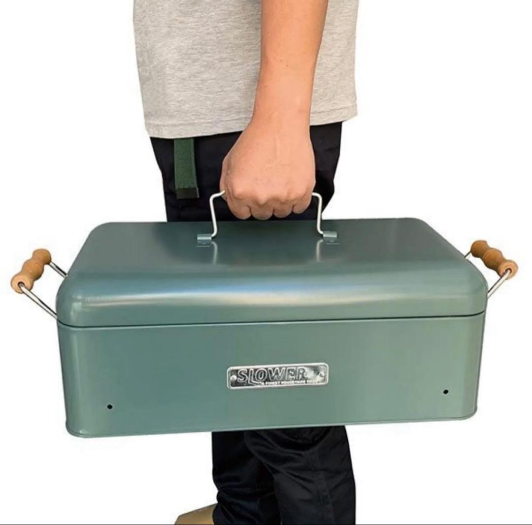 未使用品 BBQ STOVE ALTA グリーン コンパクト