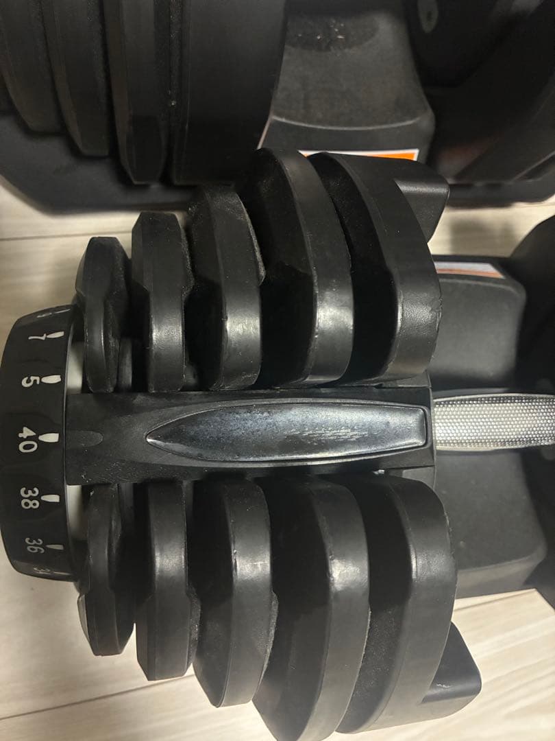 可変式ダンベル 5-40kg 2個セット