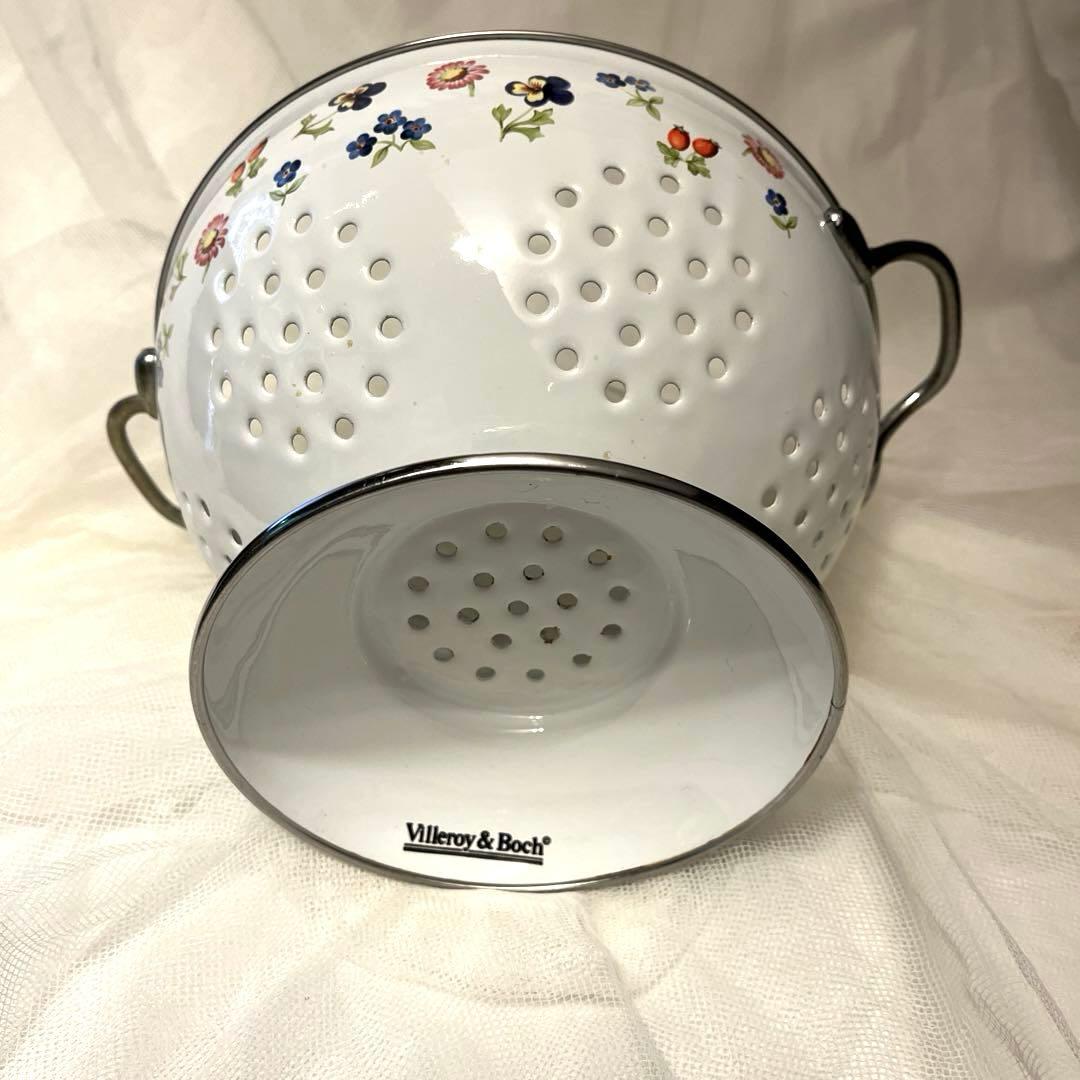 ビレロイ＆ボッホ　Villeroy & Boch 水切りボウル　ケトル