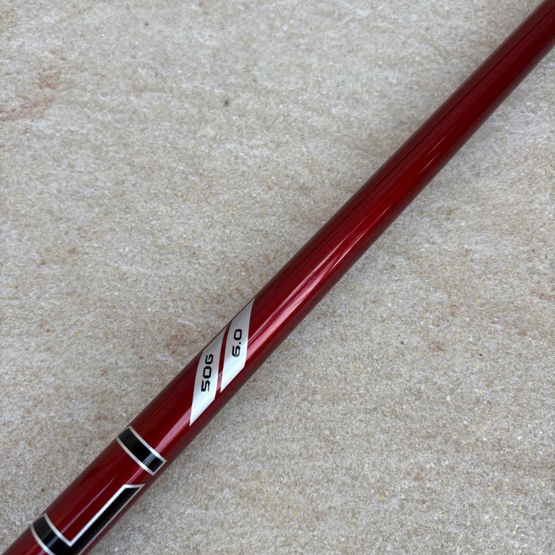コブラ新スリーブ　デナリレッド50G 6.0 ドライバー用シャフトプロジェクトX
