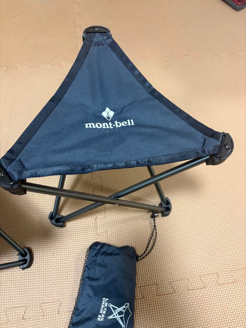 mont-bell L.W.トレールチェア 26 「2脚」　ネイビー