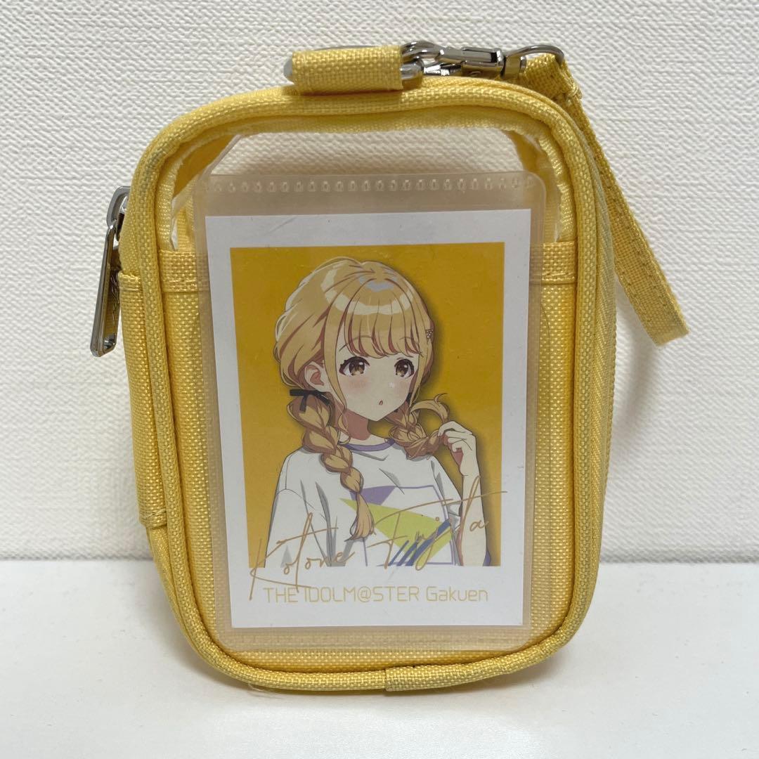 学マス　藤田ことね　ちびぐるみ　myfaデコレーションポーチ　4点セット