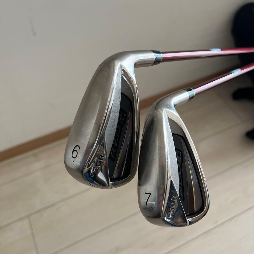 PRGR RED アイアン6番7番　フレックスL