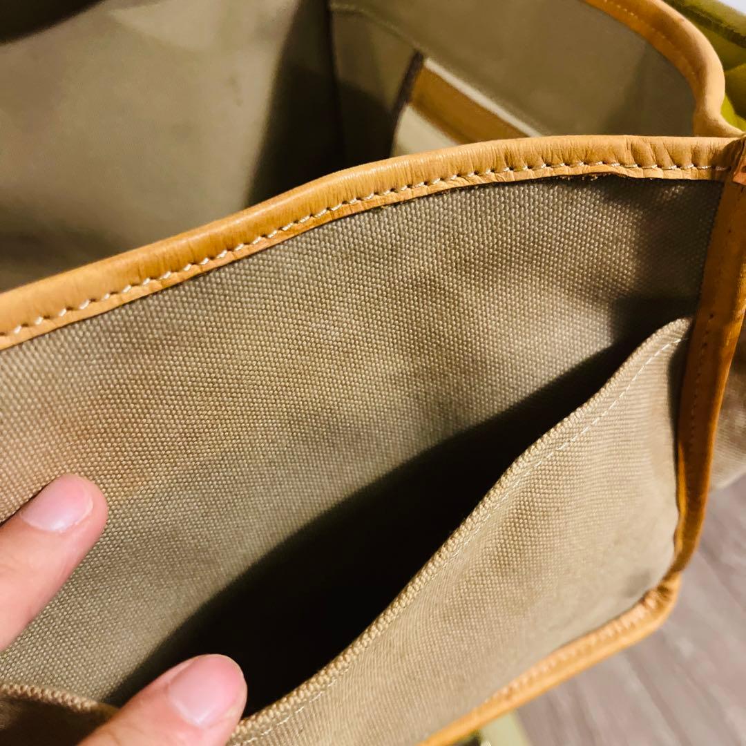 ランドナー用　ランドナーバッグ　帆布サドルバッグ　グーワタナベ製（閉店）