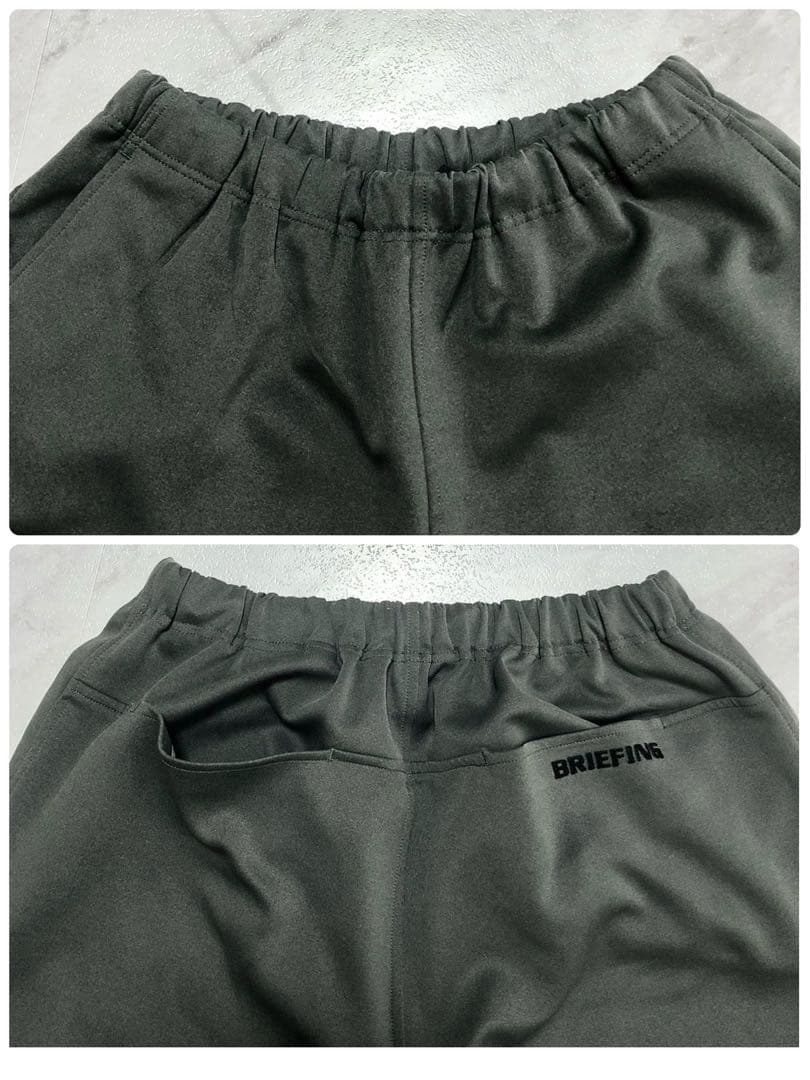 【美品】BRIEFING ワイド スウェット パンツ RECOVERY ゴルフ