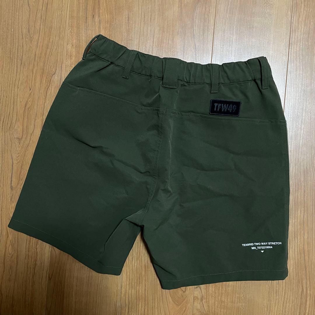TFW49 ショートパンツ　ハーフパンツ　M ゴルフ　カーキ