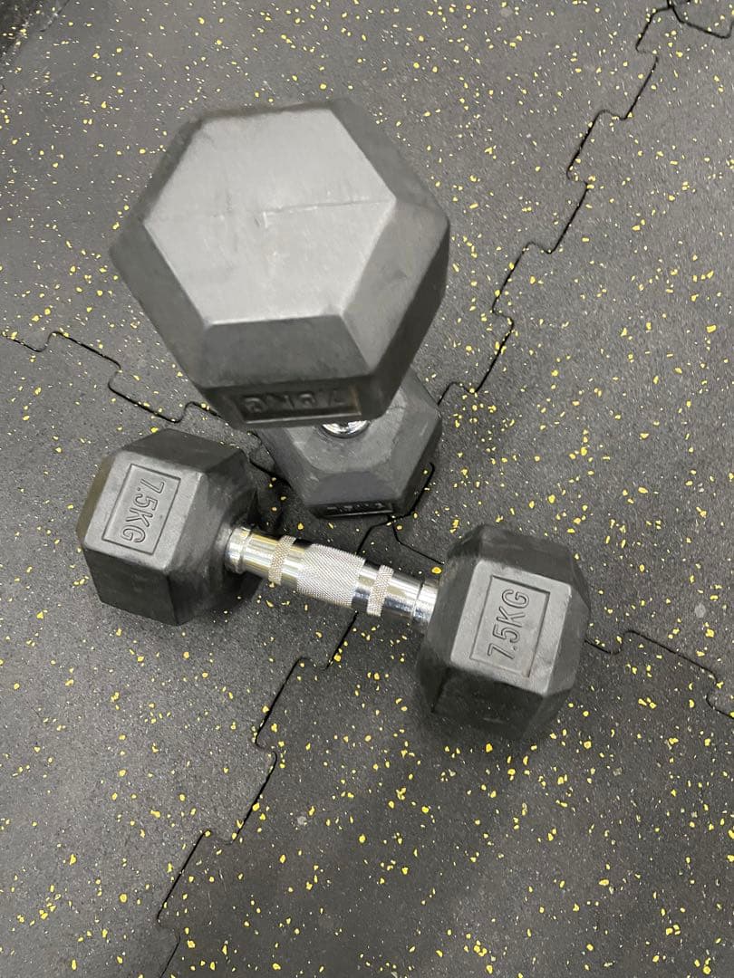ラバーヘックスダンベル　22.5kg  2個