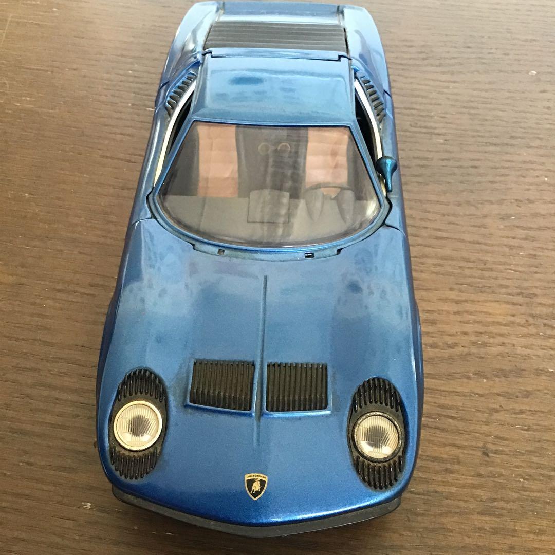 ANSON ランボルギーニ ミウラ 1/18 ブルー