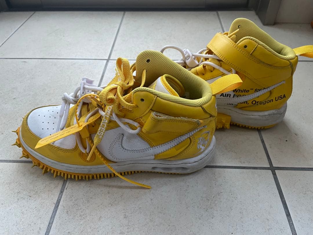 NIKEナイキゴルフシューズイエロー