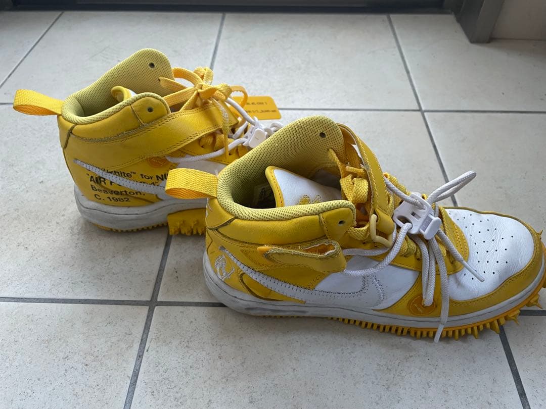 NIKEナイキゴルフシューズイエロー