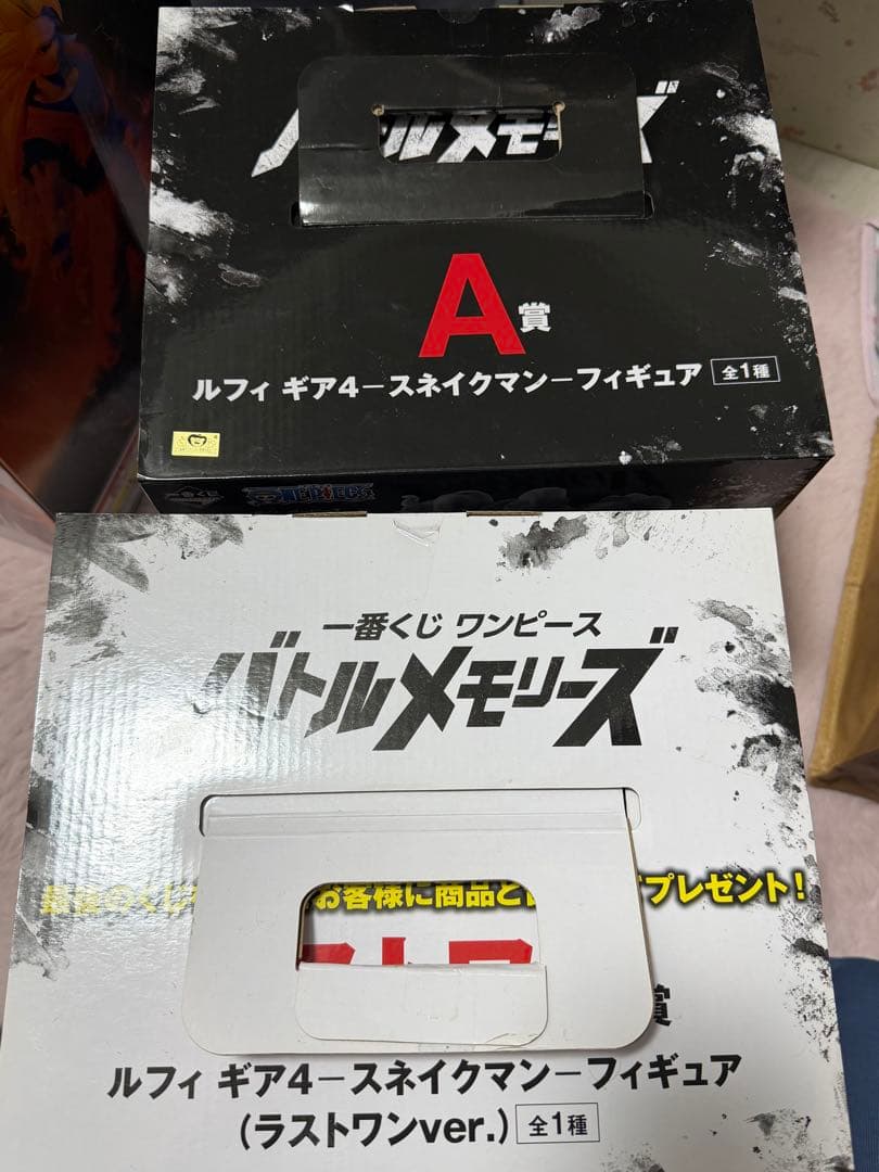 【値下げ】ワンピース1番くじ　バトルメモリーズ　A賞とラストワン賞セット売り