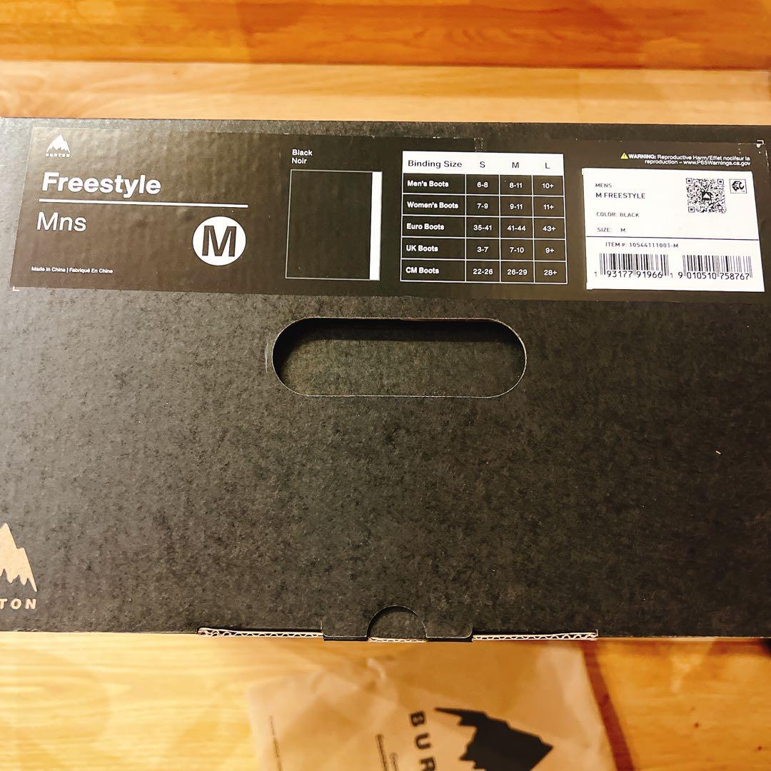 25-26 BURTON バートン Freestyle フリースタイル M