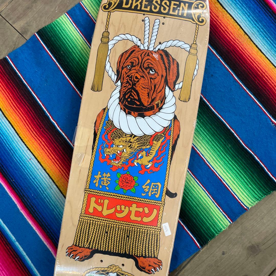 SANTA CRUZ DRESSEN スケボーデッキ　9.31×32.36インチ