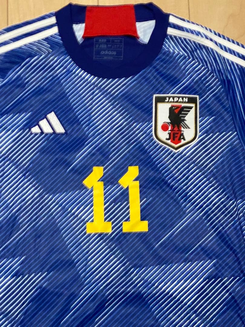 adidasアディダス サッカー日本代表 ユニフォーム ゲームシャツ 久保建英