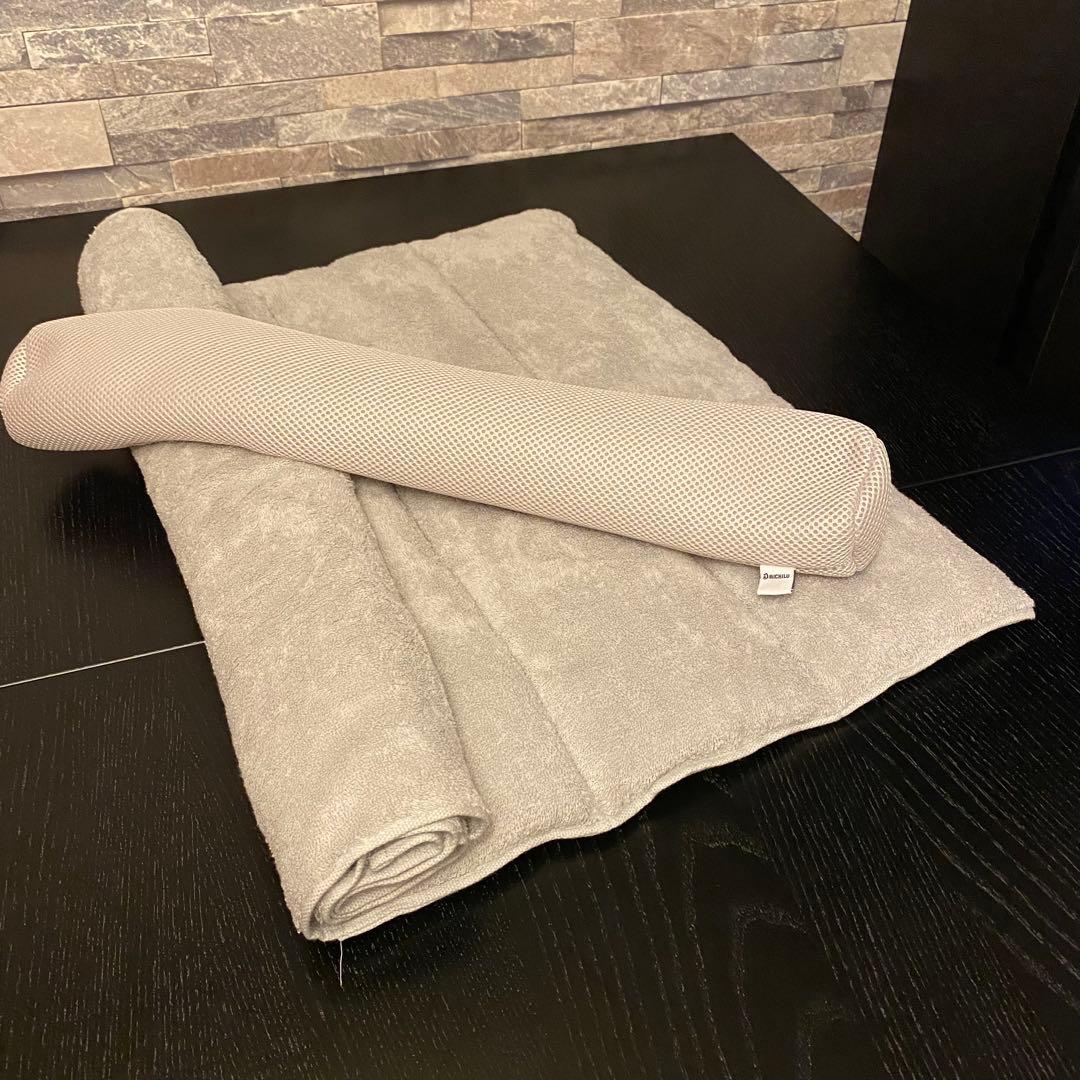 今治睡眠用タオル2グレー