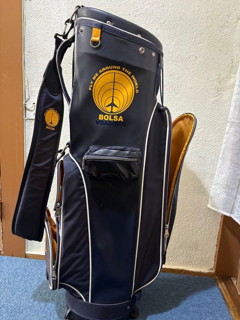 BOLSA ゴルフバッグ ネイビー