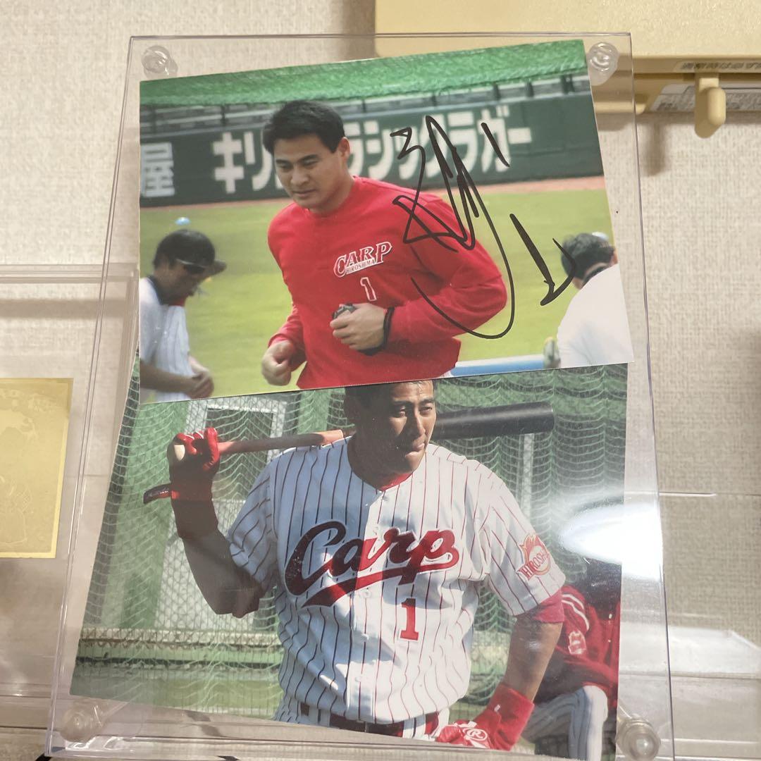 確定価格‼️前田智徳 直筆グッズ／2000安打達成記念フィギュアなどまとめて