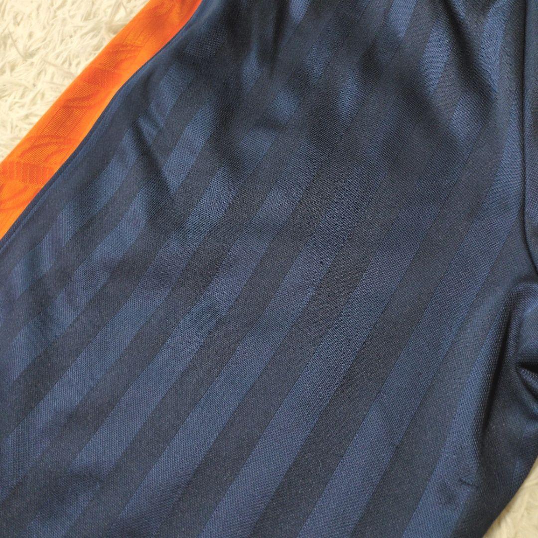 プーマ　メンズ　ジャージセットアップ　ネイビー×オレンジ　サイズL