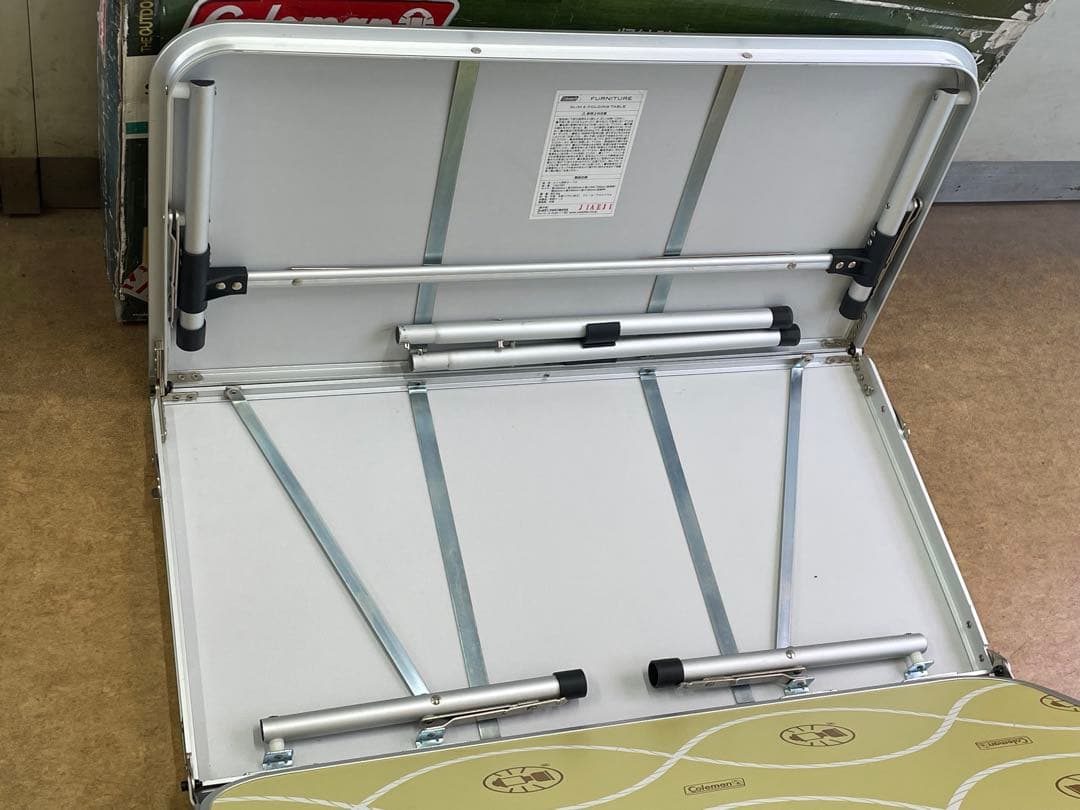 コールマン Coleman 170A7587 スリム四折テーブル サイズ160