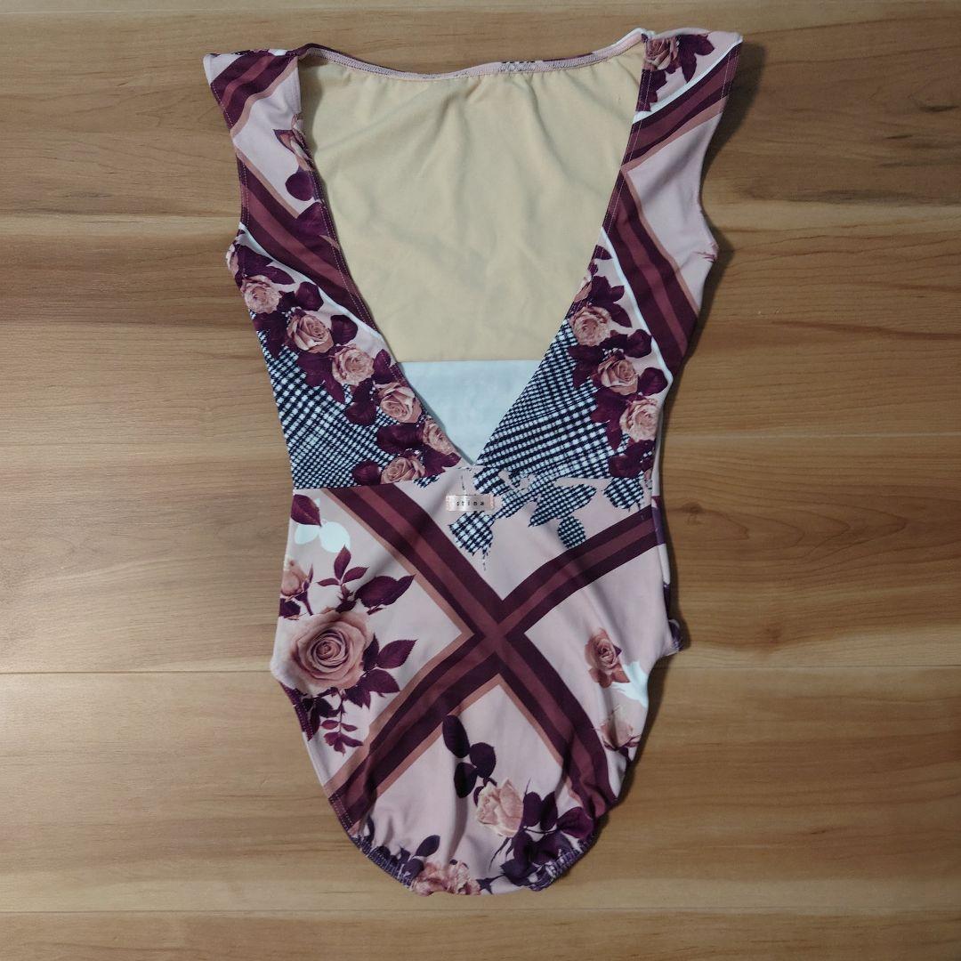 stina type K boat neck/brown pink Pサイズ