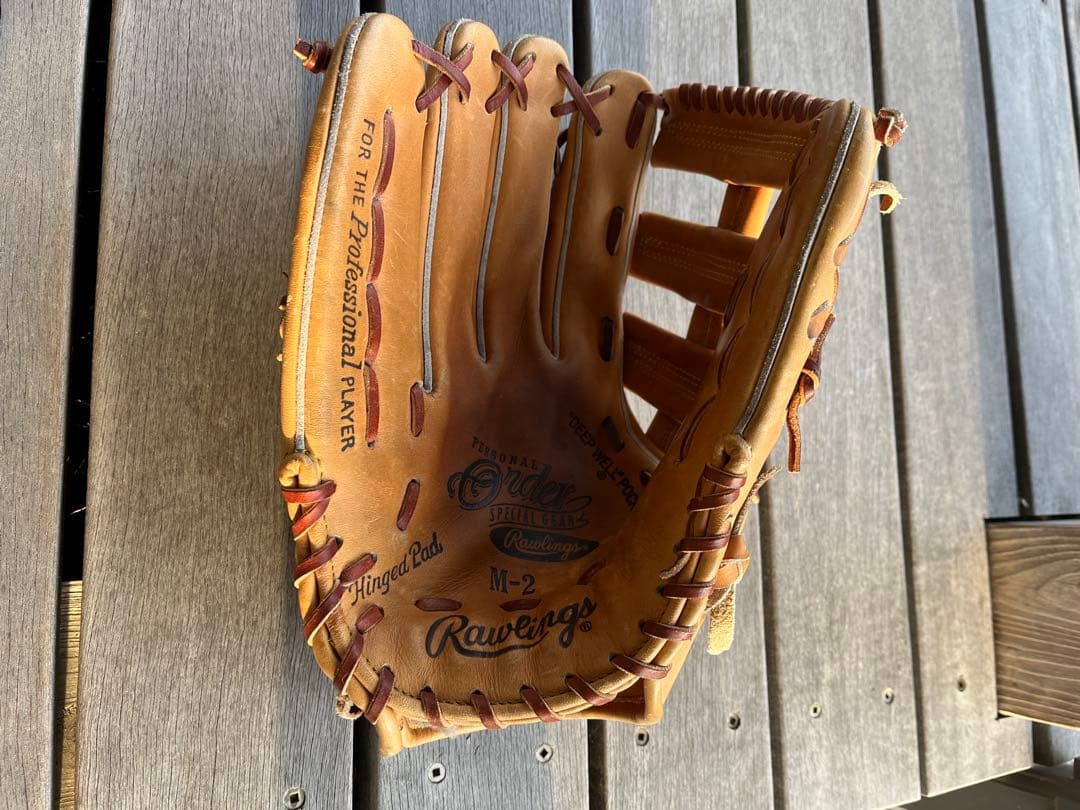 Rawlings by ASICS 外野手用硬式グローブ 左投げHIRAI刻印