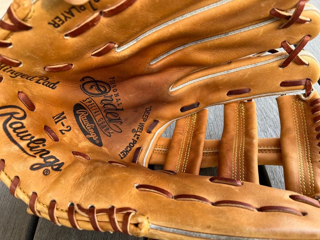 Rawlings by ASICS 外野手用硬式グローブ 左投げHIRAI刻印