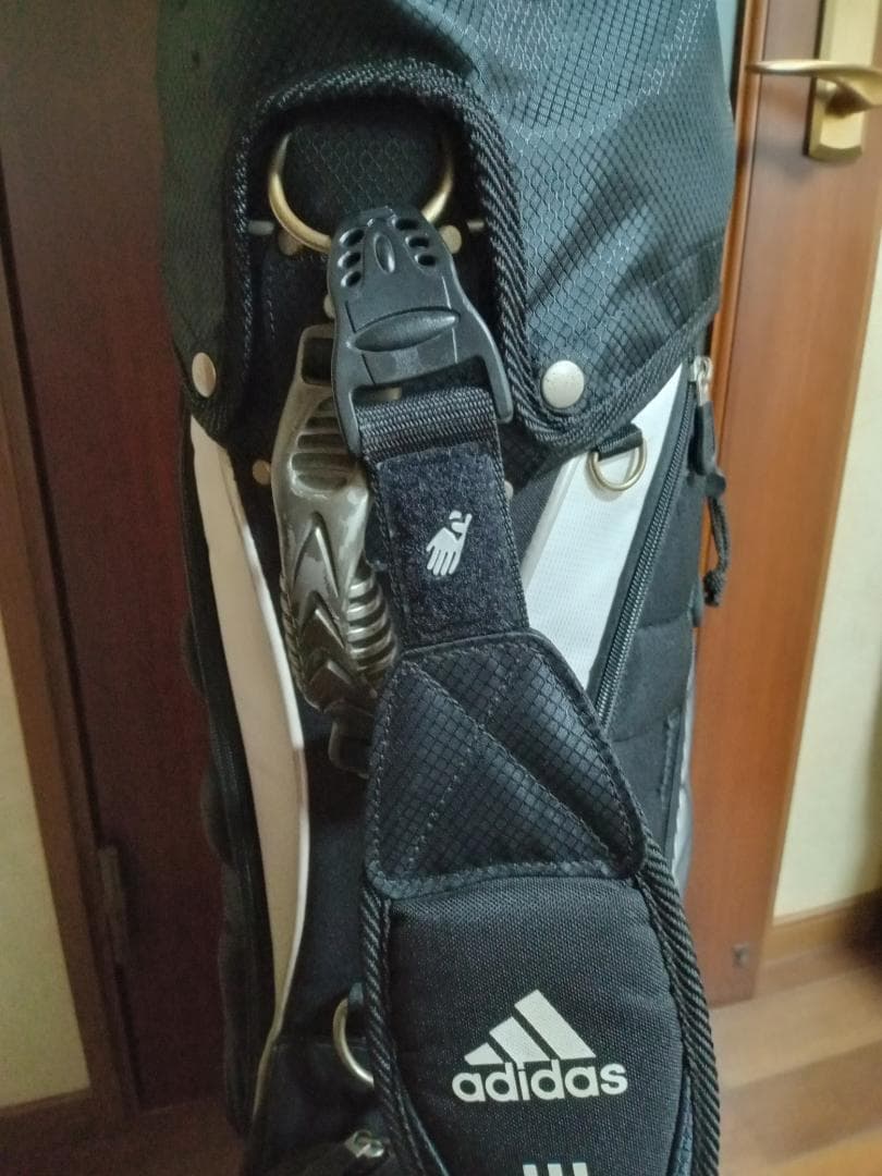 【なるさん様お値下げ依頼品】★adidas★軽量ナイロン★キャディバッグ★9型★