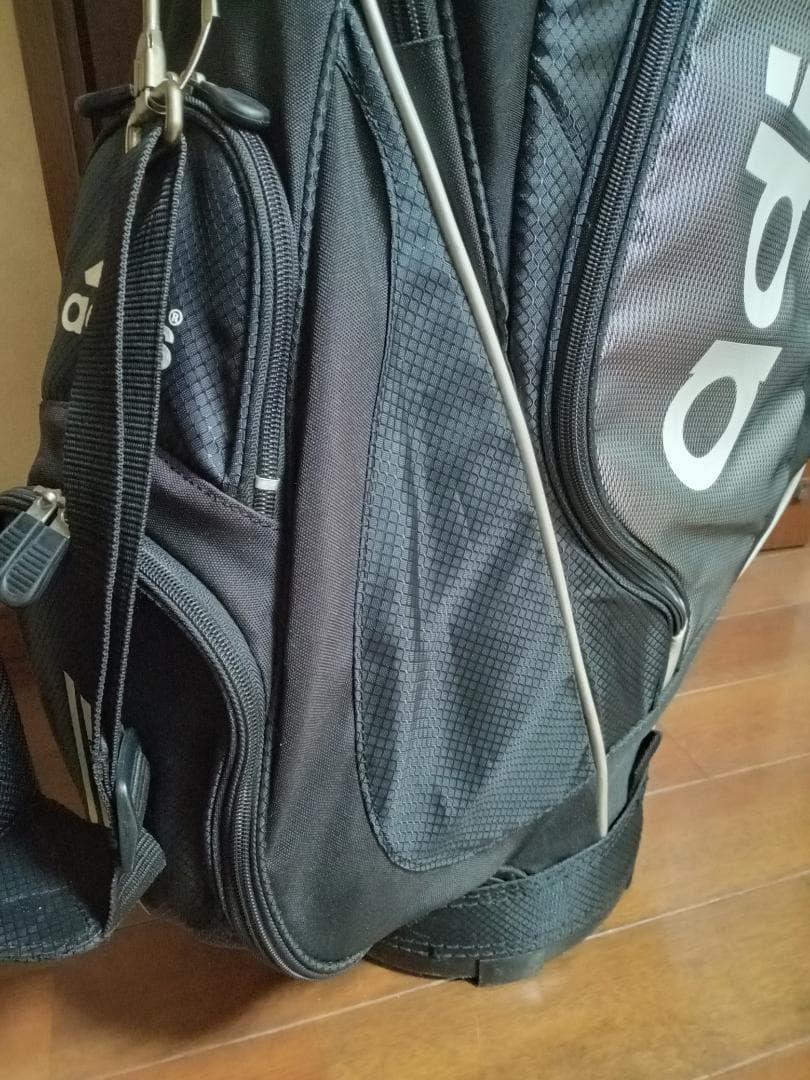 【なるさん様お値下げ依頼品】★adidas★軽量ナイロン★キャディバッグ★9型★