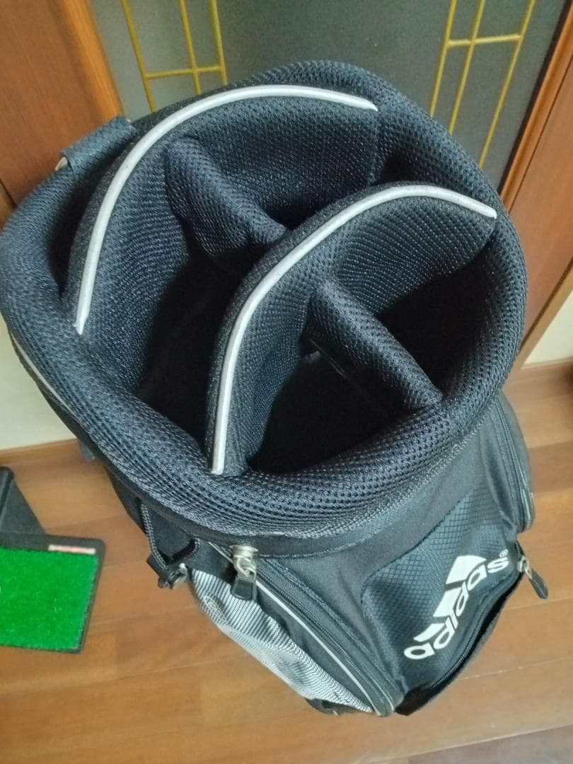 【なるさん様お値下げ依頼品】★adidas★軽量ナイロン★キャディバッグ★9型★