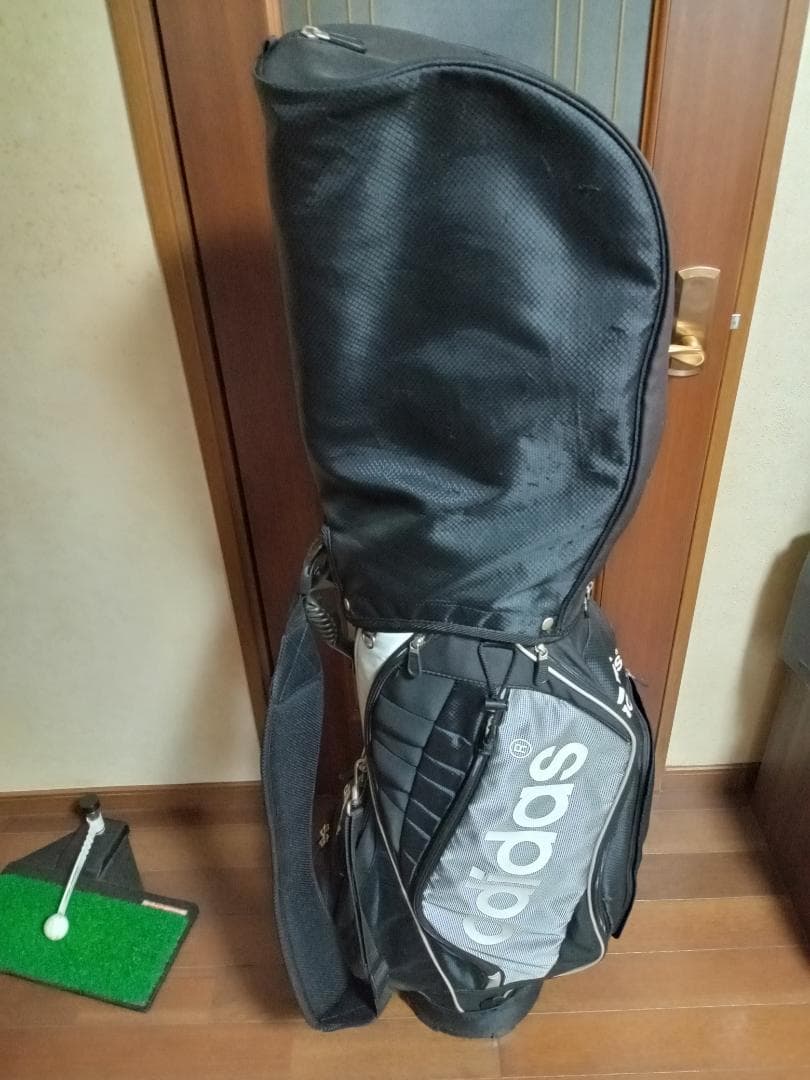 【なるさん様お値下げ依頼品】★adidas★軽量ナイロン★キャディバッグ★9型★