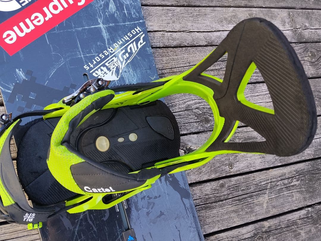 バートンスノーボード2点セット BURTON ANTLER 154 CARTEL