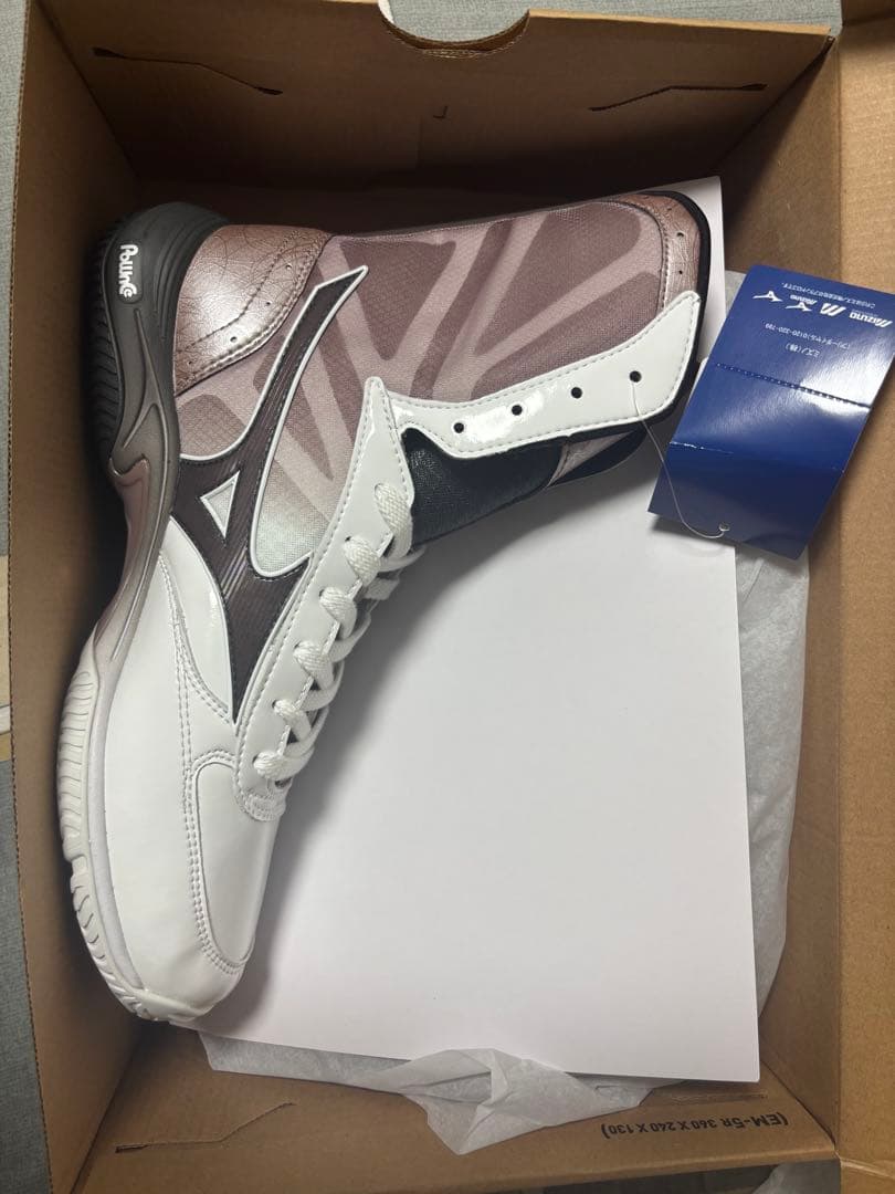 MIZUNO ボクシングシューズ ウエーブモンスターWhite 26 cm