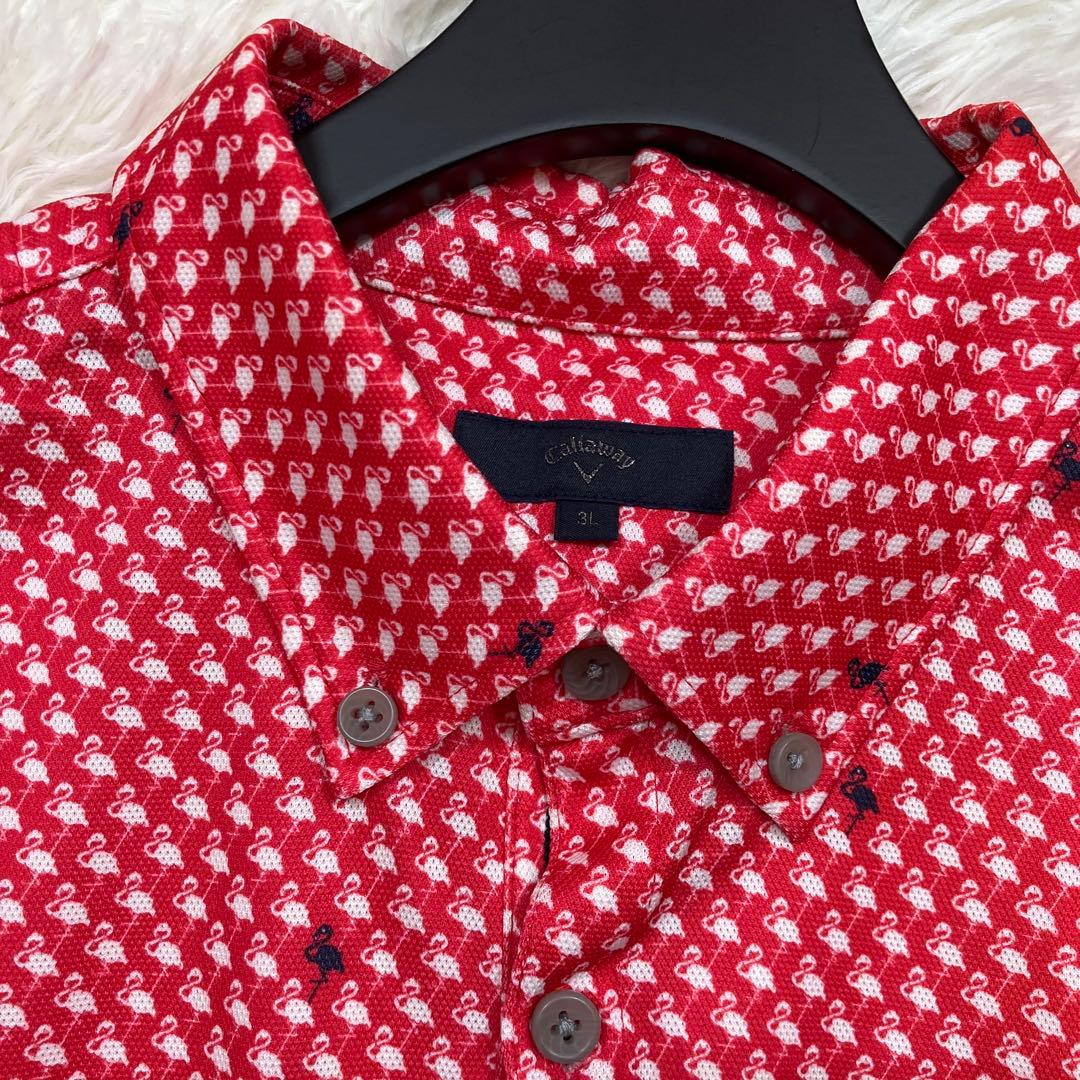 未使用級 希少サイズ キャロウェイ ゴルフ ポロシャツ 半袖 3点セット 2XL