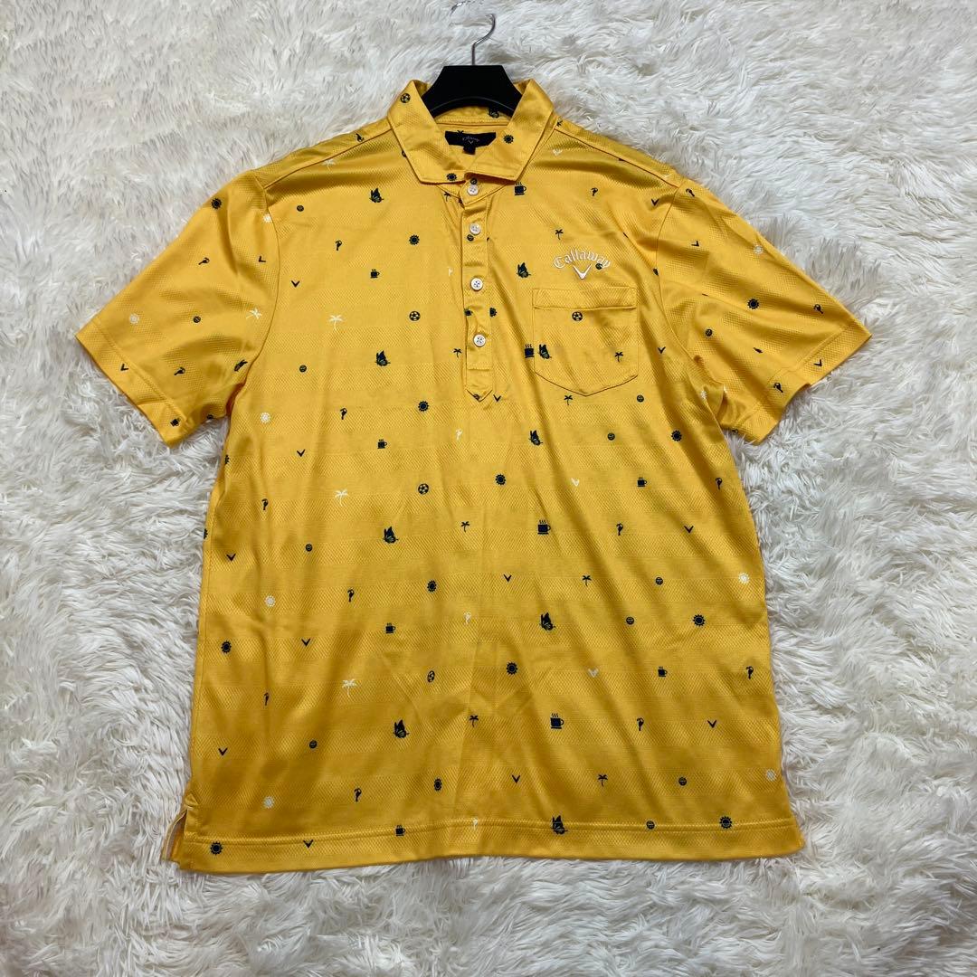 未使用級 希少サイズ キャロウェイ ゴルフ ポロシャツ 半袖 3点セット 2XL