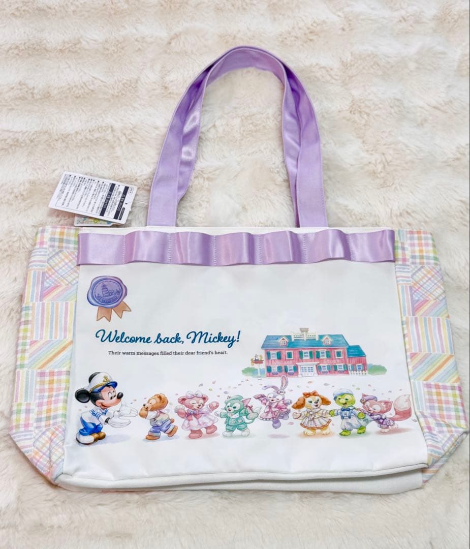 東京ディズニーシー　ダッフィーフレンズ　トートバッグ