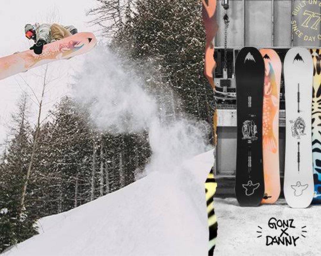 スノーボード BURTON DEEP THINKER 157 mark gonzales