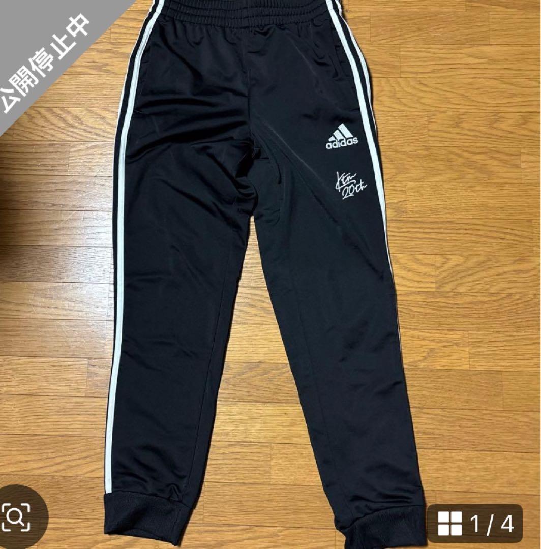 adidas ケツメイシ　20th S 黒　上下セット