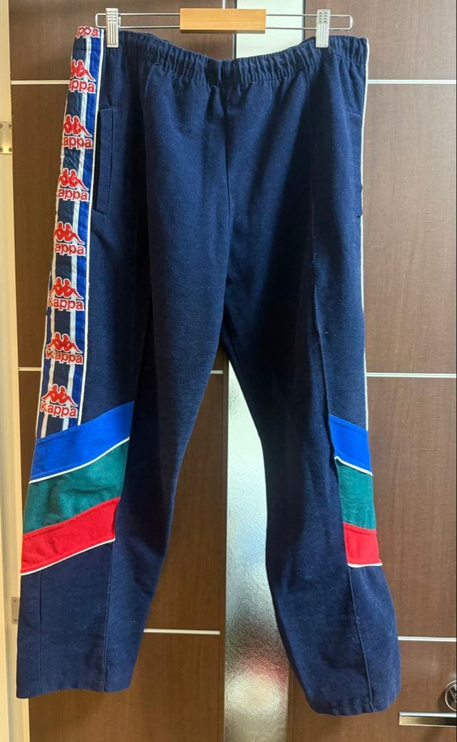 バルセロナ　セットアップ　古着　ヴィンテージ　バルサ　kappa ベロア