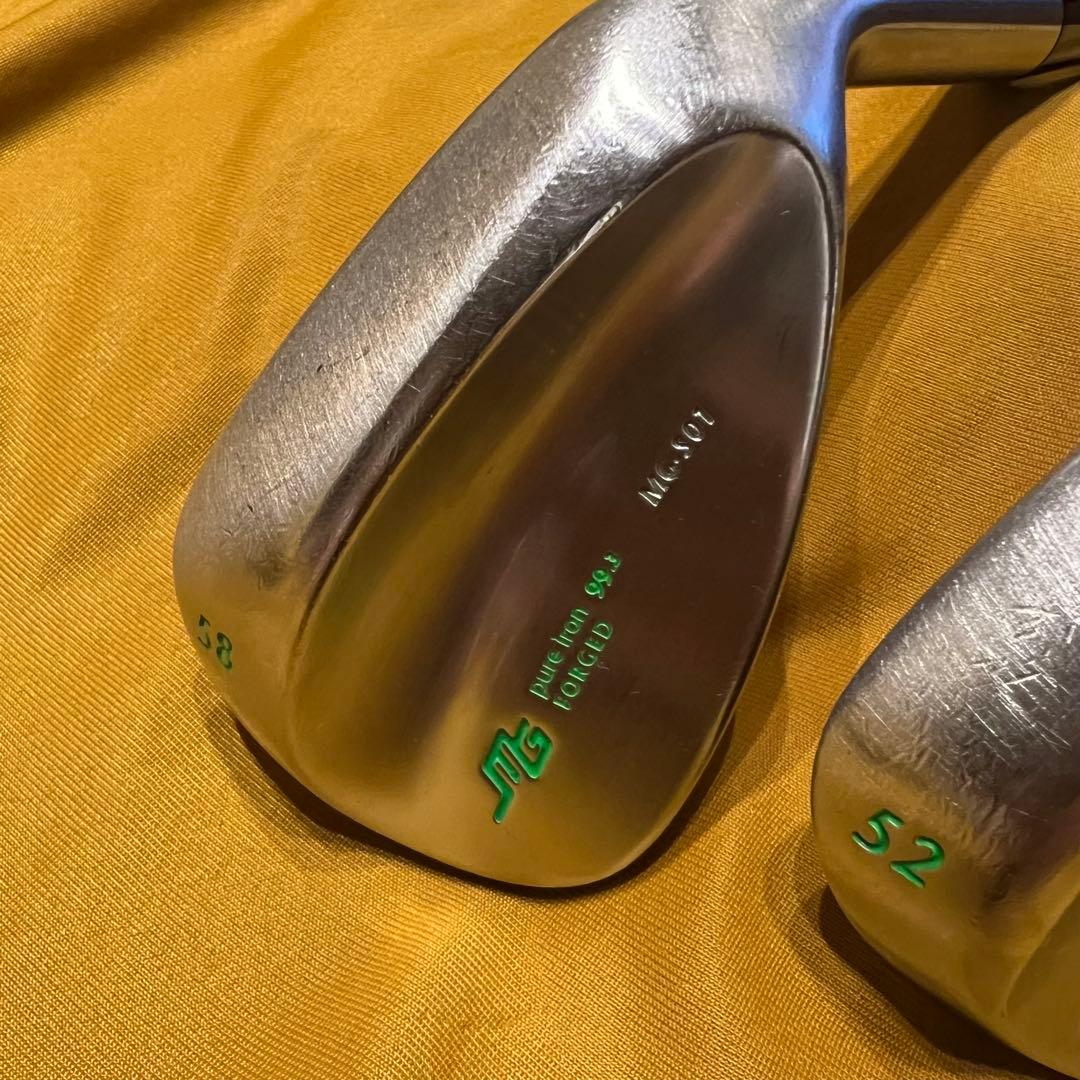 ⭐️2本セット52.58 ウェッジ　三浦技研　MG-S01 tour 純鉄99.3