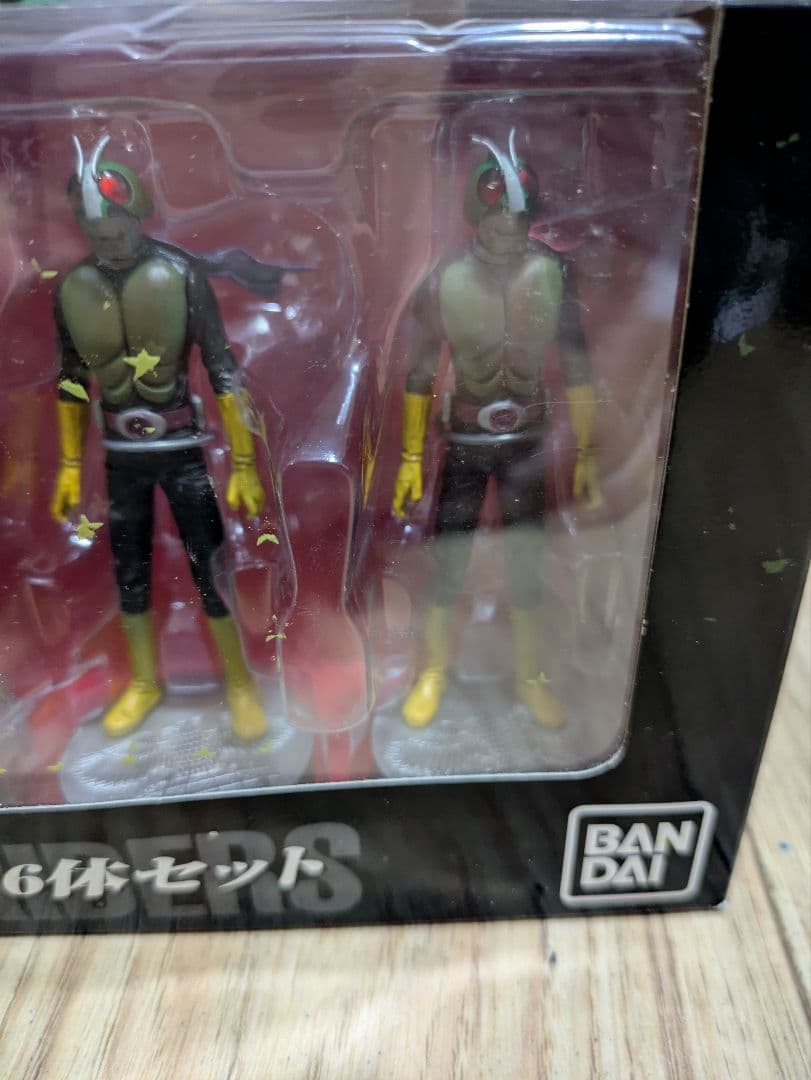 BANDAI SIC匠魂ショッカーライダー 6体セット【ホビージャパン限定】