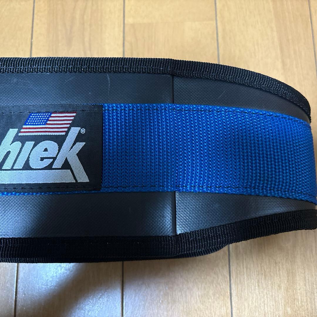 Schiek Model 3004 パワーリフティングベルト Mサイズ ブルー