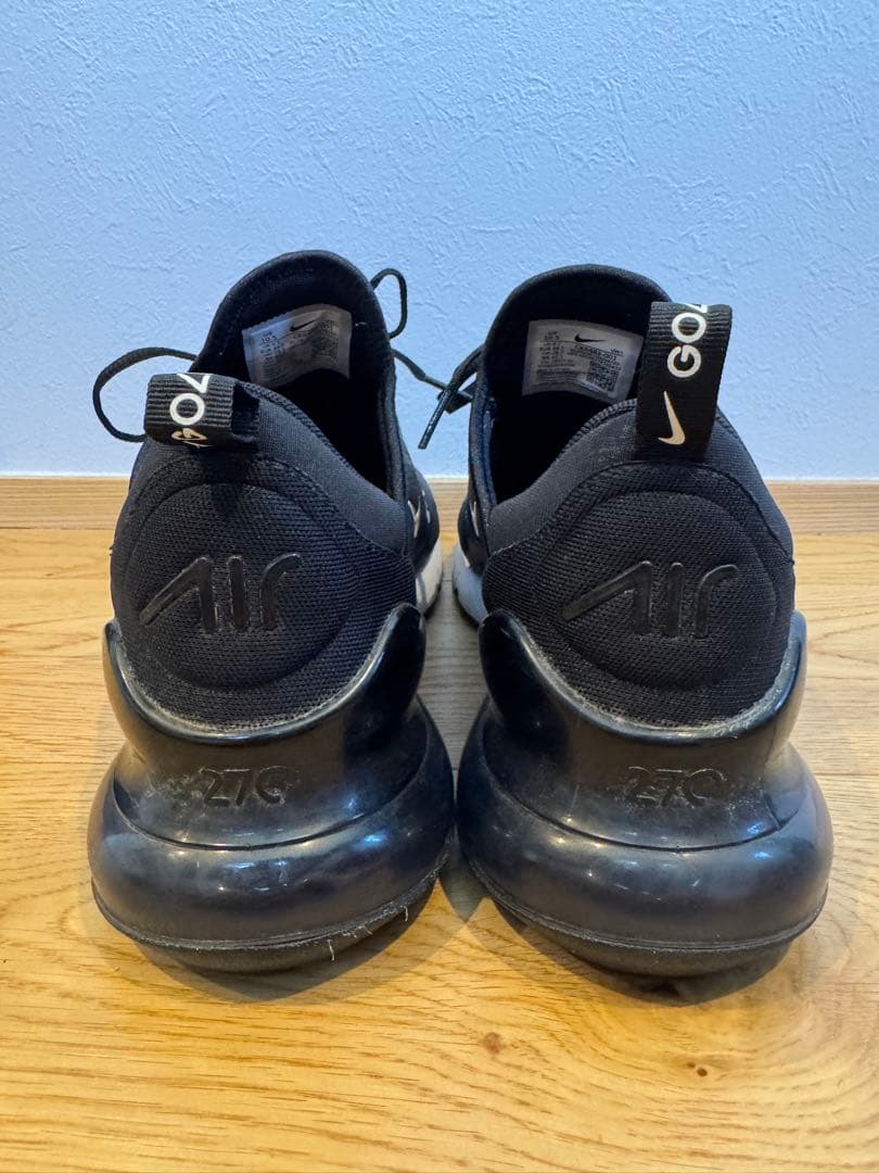 ナイキNIKEAIRMAX270G黒白28.5cmブラックゴルフシューズ