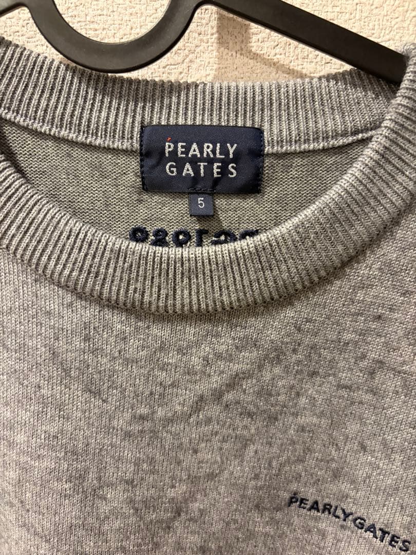 PEARLY GATES グレー セーター サイズ5