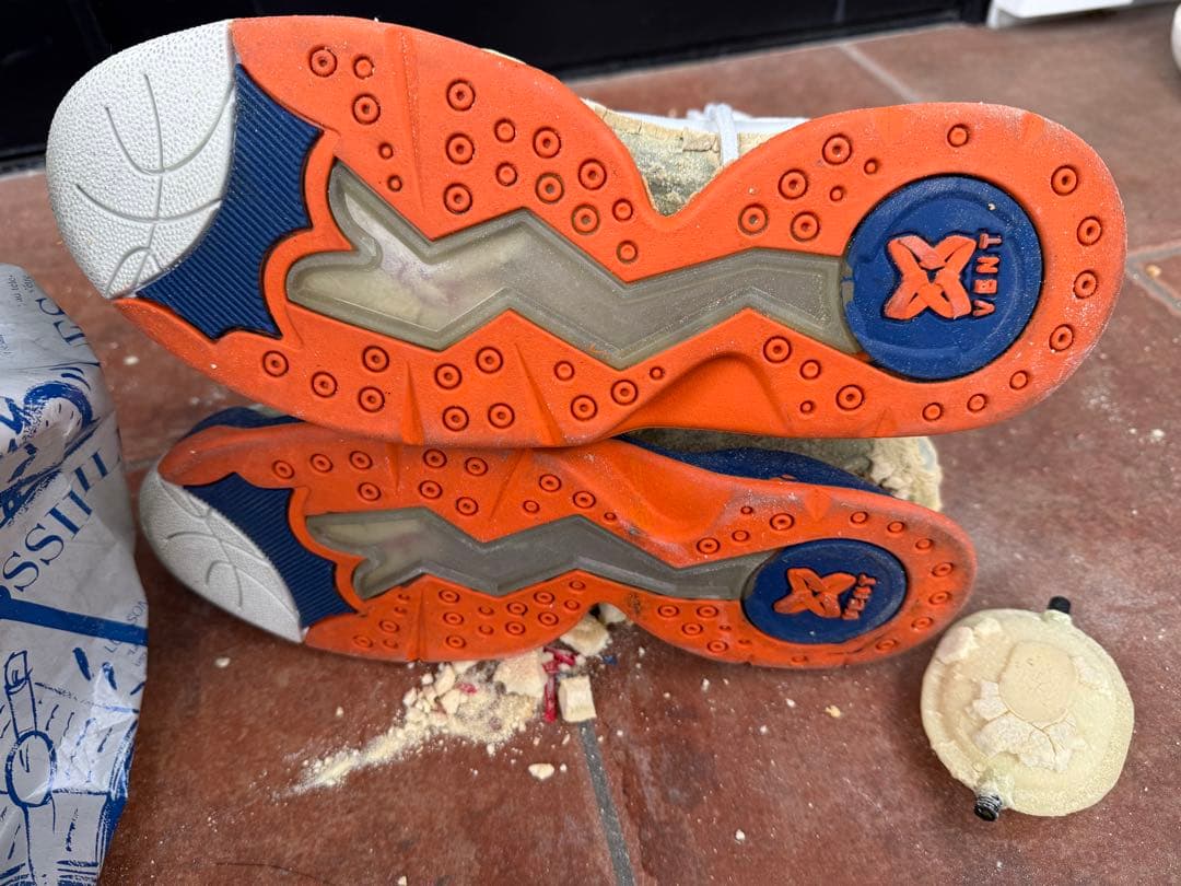 Patrick Ewing サイン入り　バスケットシューズ