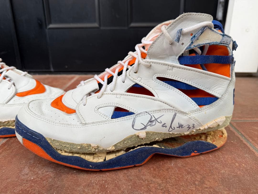 Patrick Ewing サイン入り　バスケットシューズ
