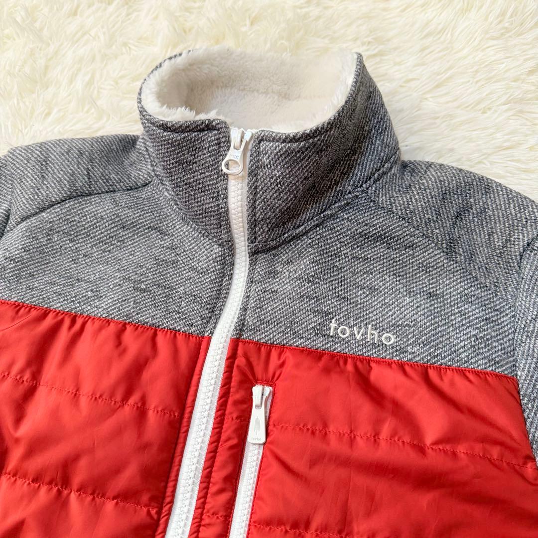 tovho トヴホ ゴルフウエア 裏起毛 フリース×中綿 ジャケット 03 L