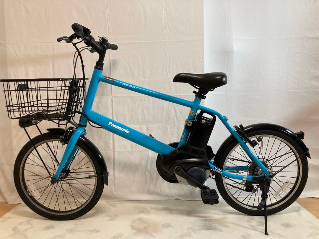 【美品】Panasonic 電動自転車 Velo-Star バッテリー良 カゴ付