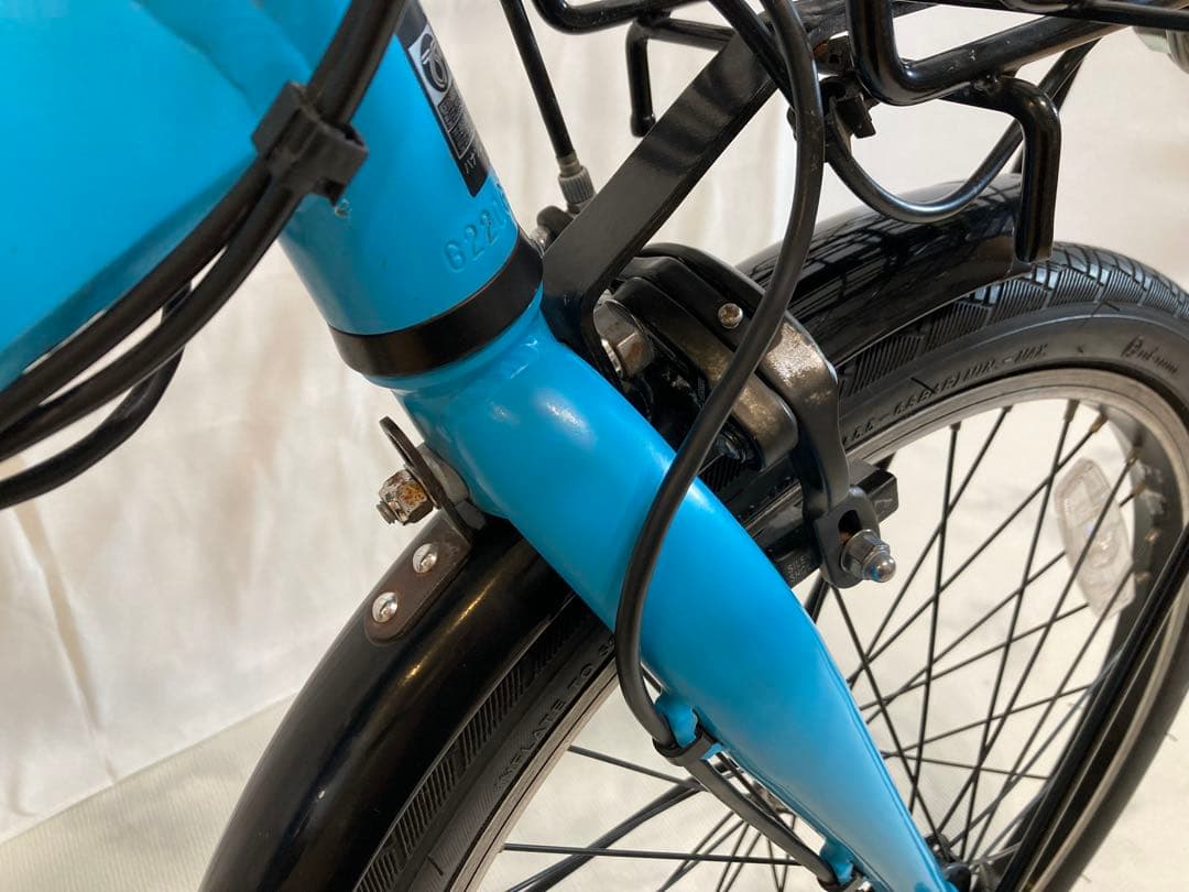 【美品】Panasonic 電動自転車 Velo-Star バッテリー良 カゴ付