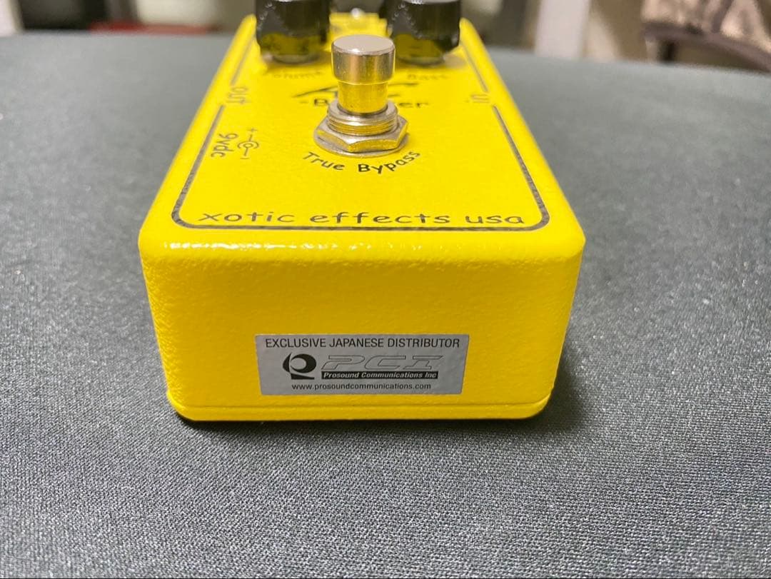 Xotic Effects AC Booster イエロー